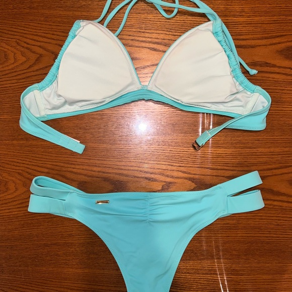Victoria's Secret Turquoise Bikini Set - Picture 4 of 5